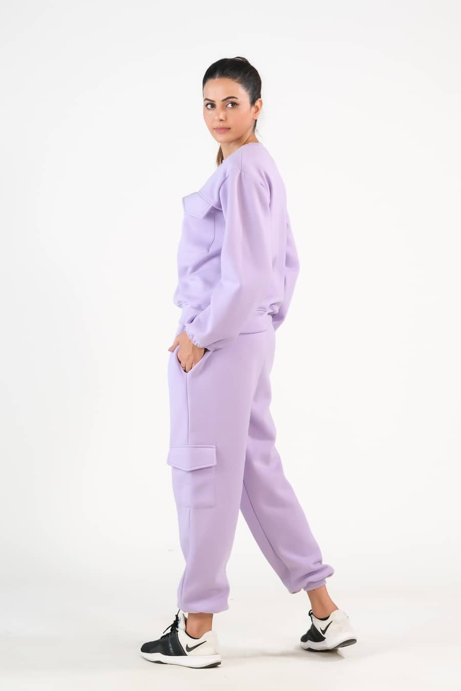 Flappy Lilac - 2pcs -  Co-Ord -  Set