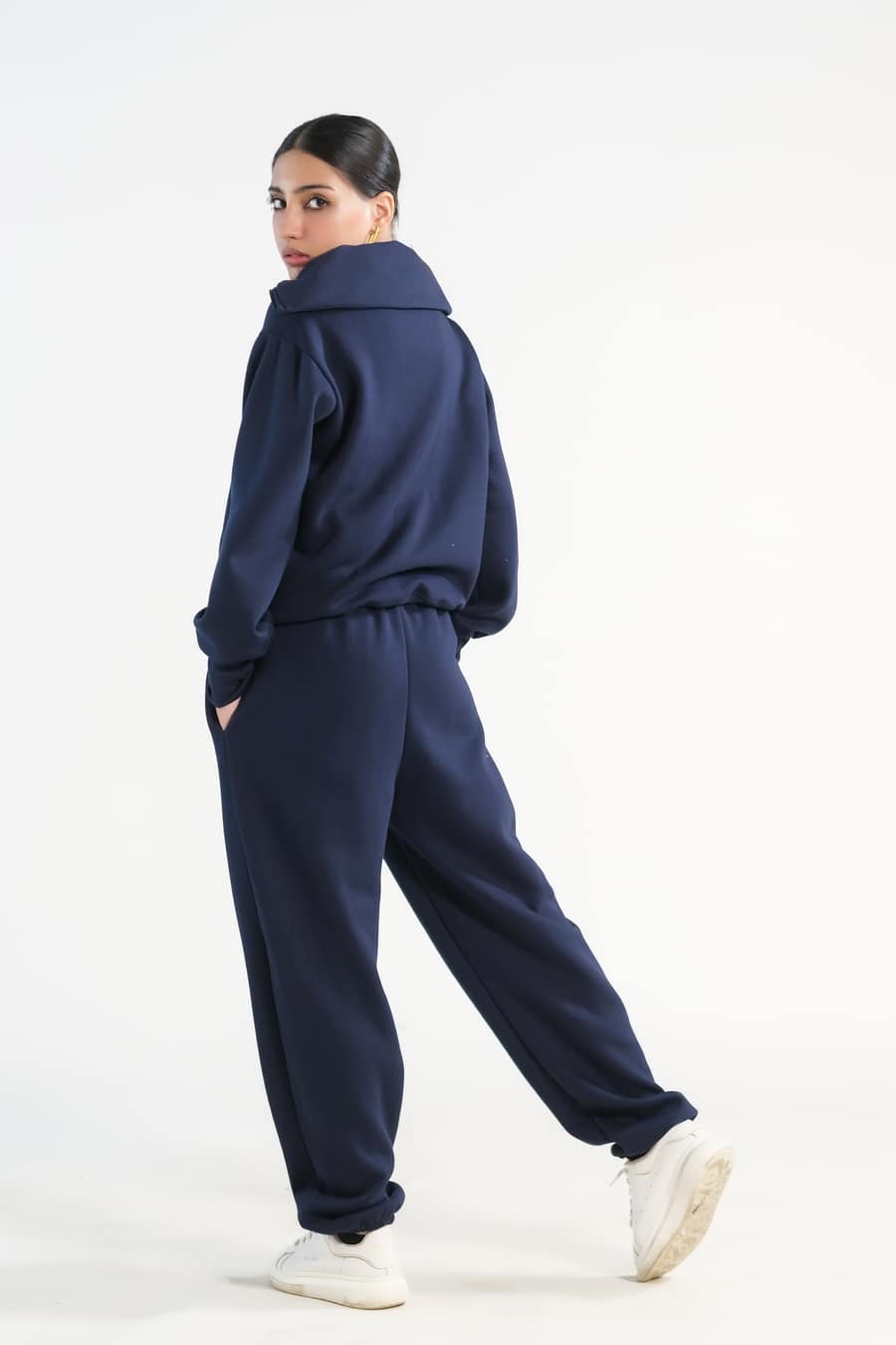 Zippi Navy - 2pcs -  Co-Ord -  Set