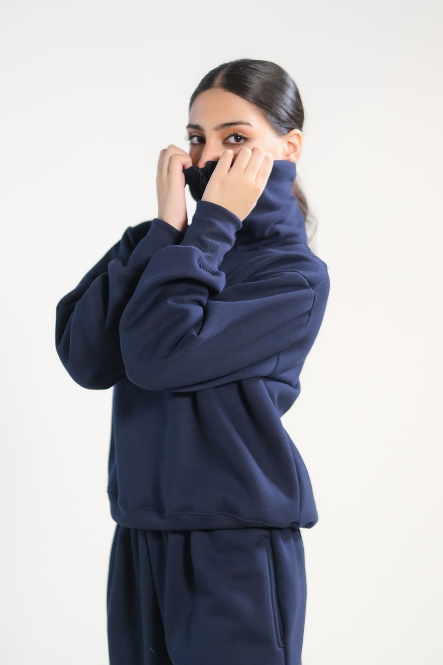 Zippi Navy - 2pcs -  Co-Ord -  Set