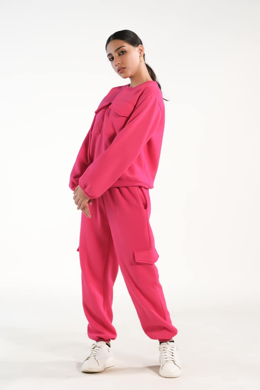 Flappy Hot Pink - 2pcs -  Co-Ord -  Set