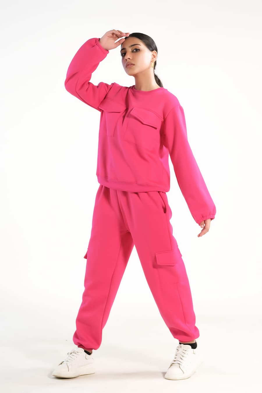 Flappy Hot Pink - 2pcs -  Co-Ord -  Set