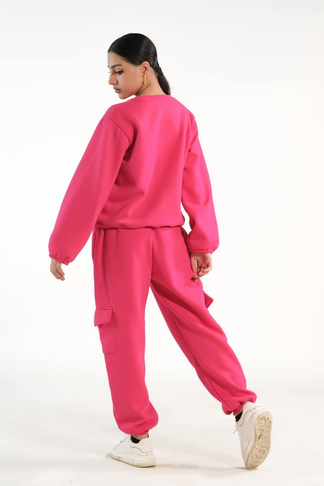 Flappy Hot Pink - 2pcs -  Co-Ord -  Set