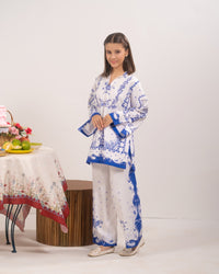 Flora Script - 2pcs - Khaddar - 2pcs-ready-to-wear - Sprinkles Pakistan