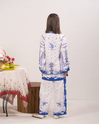 Flora Script - 2pcs - Khaddar - 2pcs-ready-to-wear - Sprinkles Pakistan