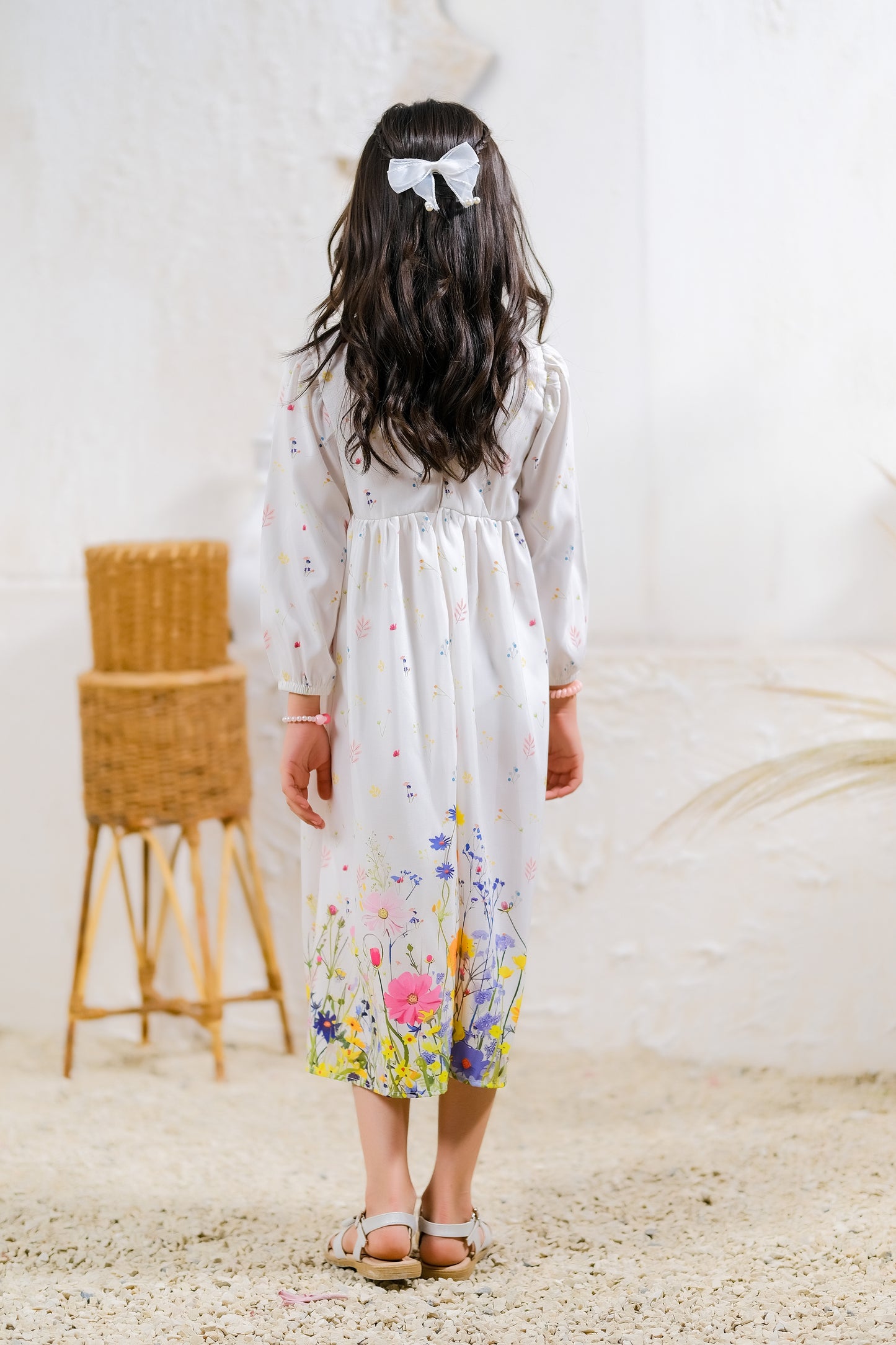 Flower Meadow - Lawn Silk - tunics-kids - Sprinkles Pakistan