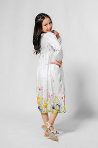 Flower Meadow - Lawn Silk - tunics-kids - Sprinkles Pakistan