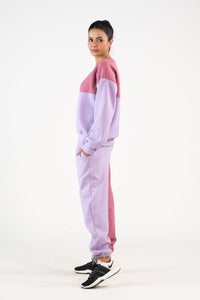Cozy Lilac/Tea Pink - 2pcs -  Co-Ord -  Set - Fleece - co-ord-sets-western-women, western-women, women - Sprinkles Pakistan