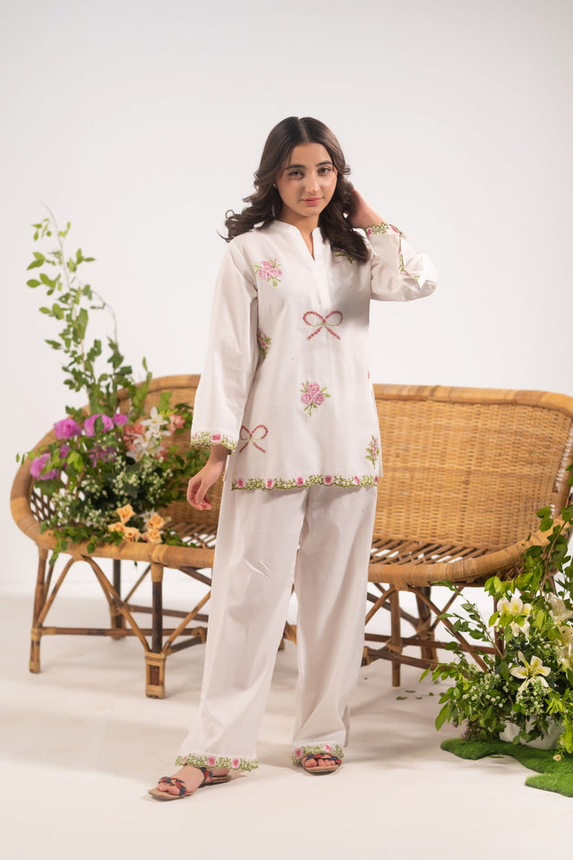 Ivory Lace - Co-ords - Embroidered