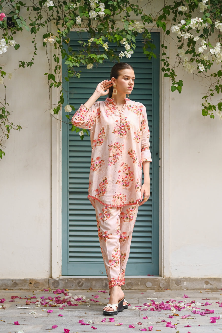 Blossom - 2-Piece Luxury Lawn Set - Luxury Lawn - Lawn, dresses, 2pcs-rtw - Sprinkles Pakistan