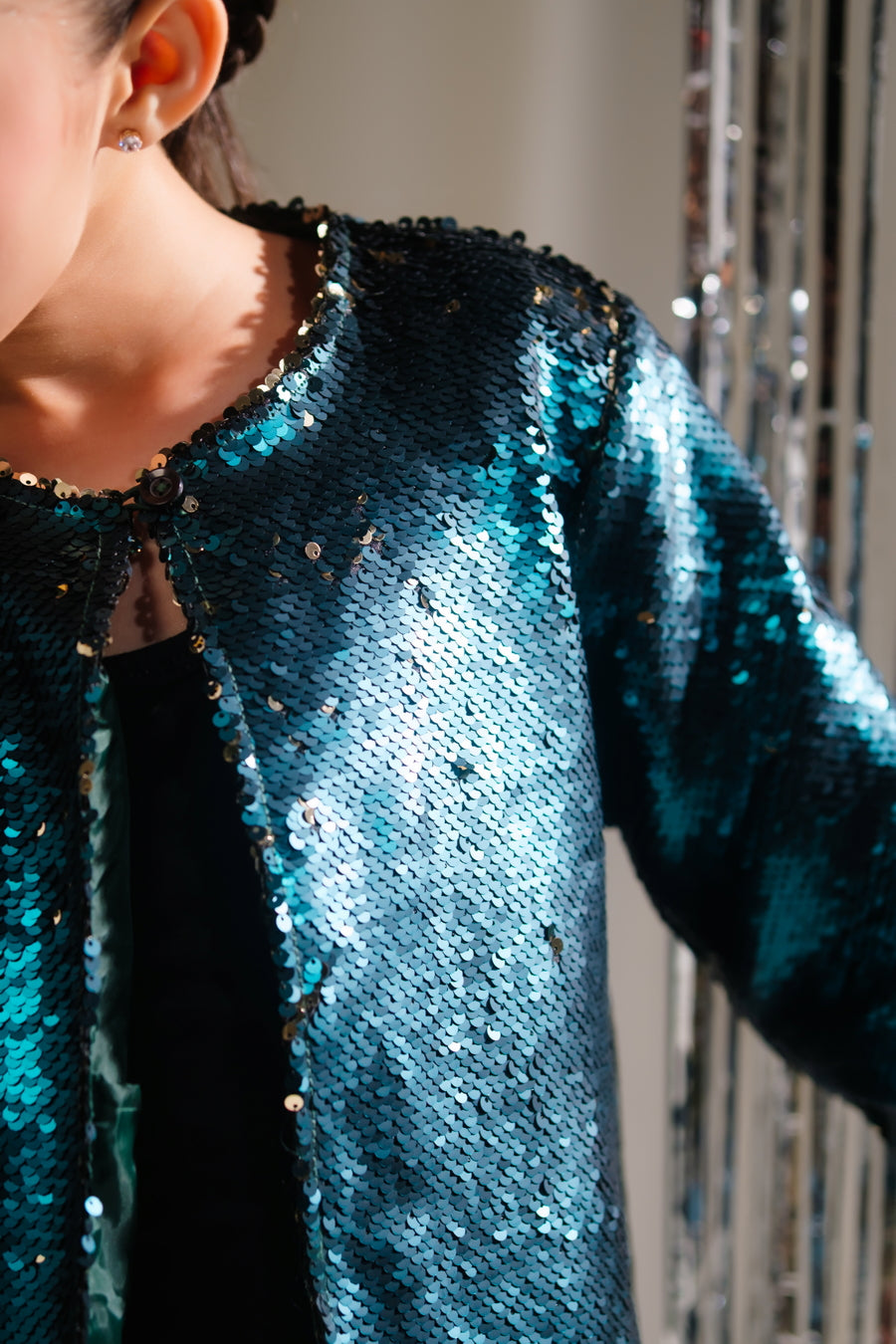 Reverie Glow - Sequin Jackets - Sequin - coat-jacket, kids, kids-winter, western - Sprinkles Pakistan