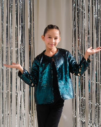 Reverie Glow - Sequin Jackets - Sequin - coat-jacket, kids, kids-winter, western - Sprinkles Pakistan