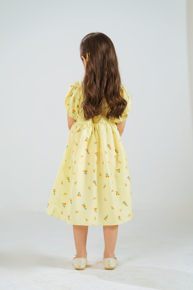Sunbeam Charm Dress - 2pcs - Poly Cambric - Sprinkles Pakistan