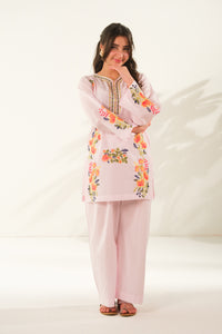Blush Horizon - 2pcs - Embroidered - Cotton - 2pcs-ready-to-wear, ETHNIC - Sprinkles Pakistan