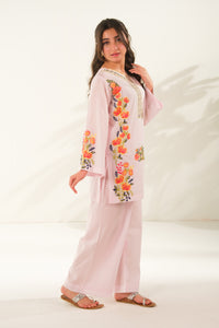 Blush Horizon - 2pcs - Embroidered - Cotton - 2pcs-ready-to-wear, ETHNIC - Sprinkles Pakistan