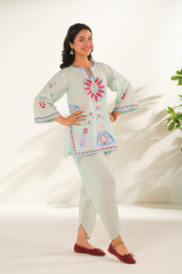Skyline Charm - 2pcs - Embroidered - Cotton - 2pcs-ready-to-wear, ETHNIC - Sprinkles Pakistan