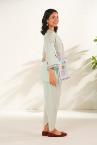 Skyline Charm - 2pcs - Embroidered - Cotton - 2pcs-ready-to-wear, ETHNIC - Sprinkles Pakistan