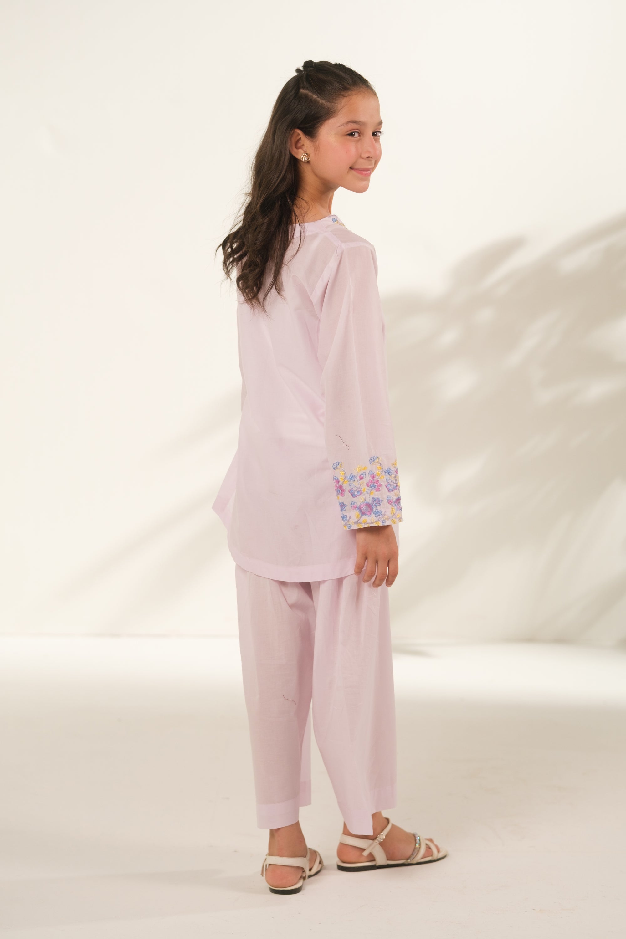Orchid Glow - 2pcs - Embroidered - Cotton - 2pcs-ready-to-wear, ETHNIC - Sprinkles Pakistan