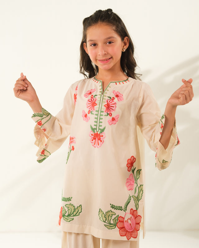 Pearl Harmony - 2pcs - Embroidered - Cotton - 2pcs-ready-to-wear, ETHNIC - Sprinkles Pakistan