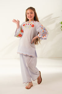 Pastel Glow - 2pcs - Embroidered - Cotton - 2pcs-ready-to-wear, ETHNIC - Sprinkles Pakistan