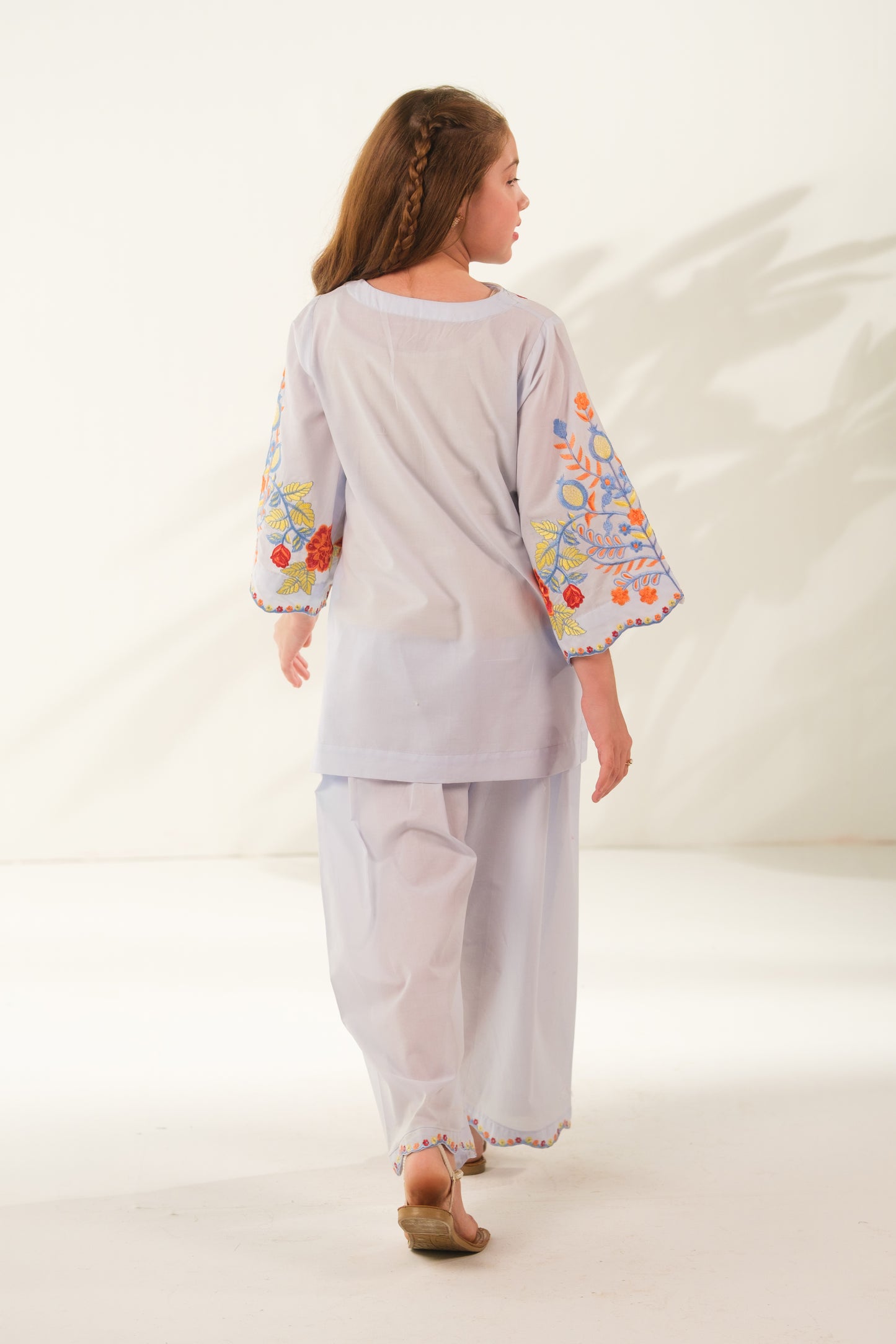 Pastel Glow - 2pcs - Embroidered - Cotton - 2pcs-ready-to-wear, ETHNIC - Sprinkles Pakistan