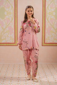Rose Flutter - 2pcs - Cotton - 2pcs-ready-to-wear, ETHNIC - Sprinkles Pakistan