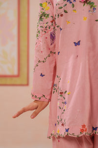 Rose Flutter - 2pcs - Cotton - 2pcs-ready-to-wear, ETHNIC - Sprinkles Pakistan