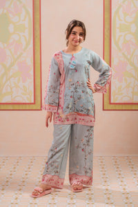 Floral Aura - 2pcs - Cotton - 2pcs-ready-to-wear, ETHNIC - Sprinkles Pakistan