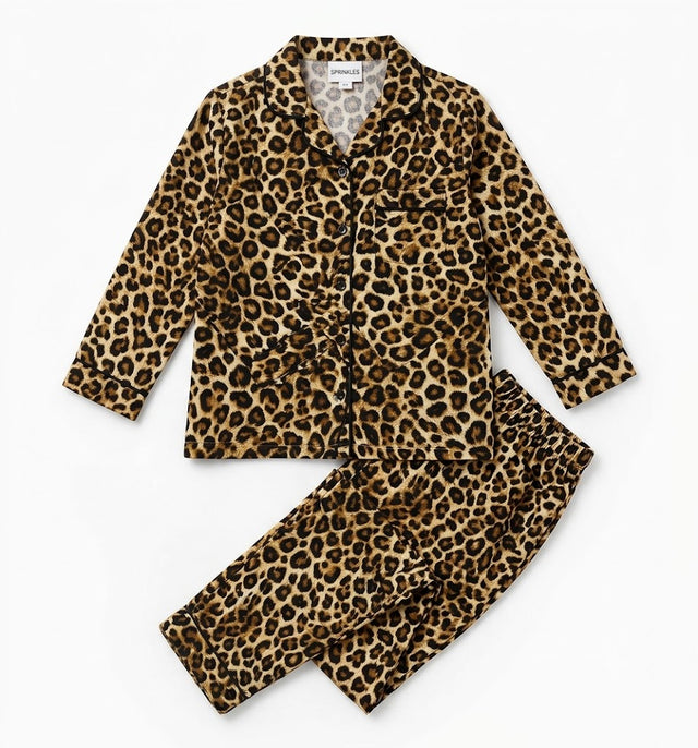 Wild Essence - 2pcs - Nightsuit - Boski Linen - New Arrival, Night Suit - Sprinkles Pakistan