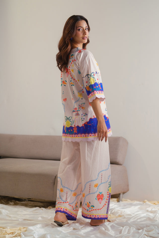 Aurora Threads - 2pcs - Cotton/Lawn - 2pcs-ready-to-wear - Sprinkles Pakistan