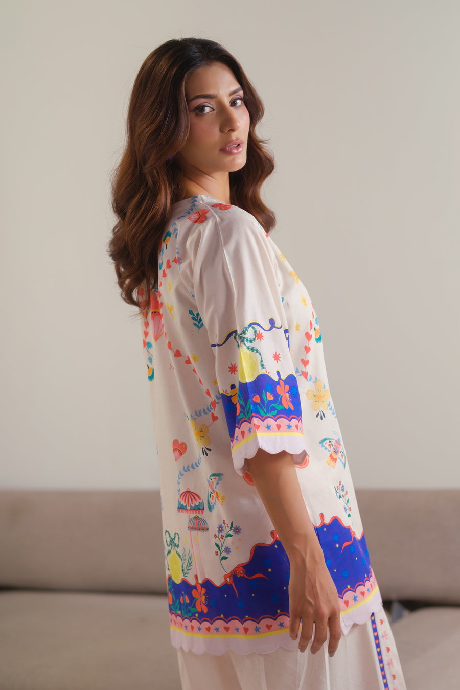 Aurora Threads - 2pcs - Cotton/Lawn - 2pcs-ready-to-wear - Sprinkles Pakistan