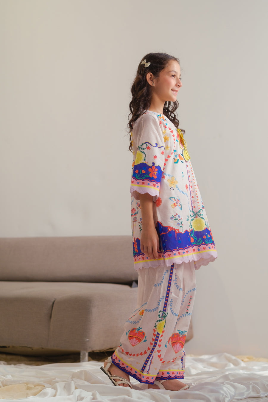 Aurora Threads - 2pcs - Cotton/Lawn - 2pcs-ready-to-wear - Sprinkles Pakistan