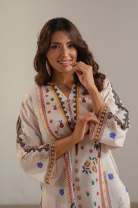 Ivory Heritage - 2pcs - Cotton/Lawn - 2pcs-ready-to-wear - Sprinkles Pakistan