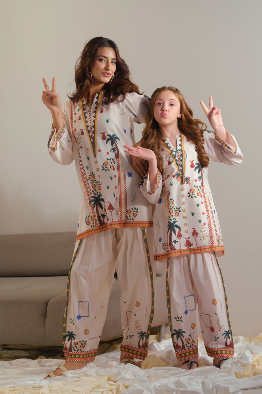 Ivory Heritage - 2pcs - Cotton/Lawn - 2pcs-ready-to-wear - Sprinkles Pakistan