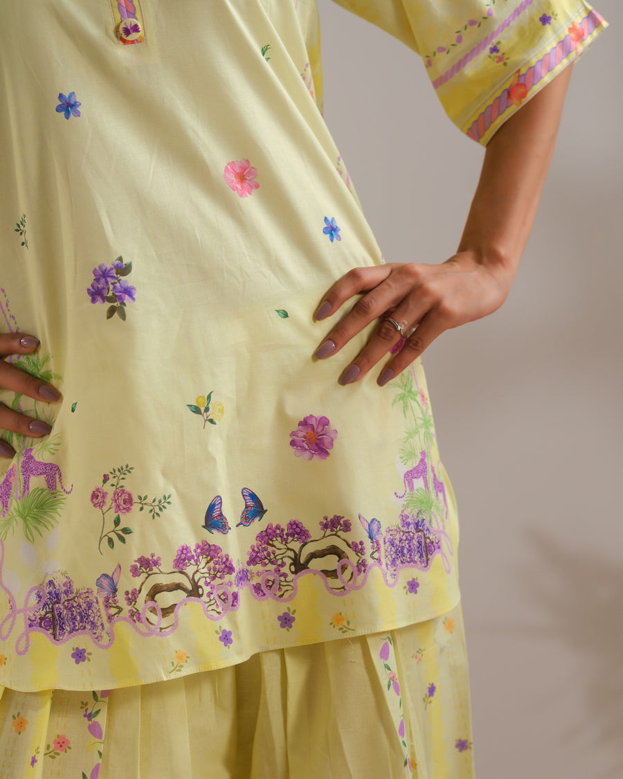Yellow Radiance - 2pcs - Cotton/Lawn - 2pcs-ready-to-wear - Sprinkles Pakistan