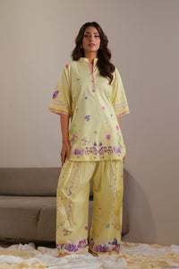 Yellow Radiance - 2pcs - Cotton/Lawn - 2pcs-ready-to-wear - Sprinkles Pakistan