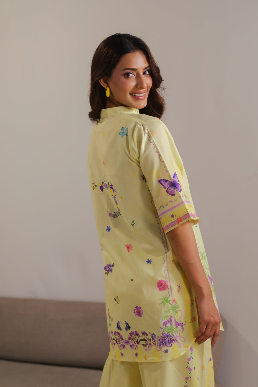 Yellow Radiance - 2pcs - Cotton/Lawn - 2pcs-ready-to-wear - Sprinkles Pakistan