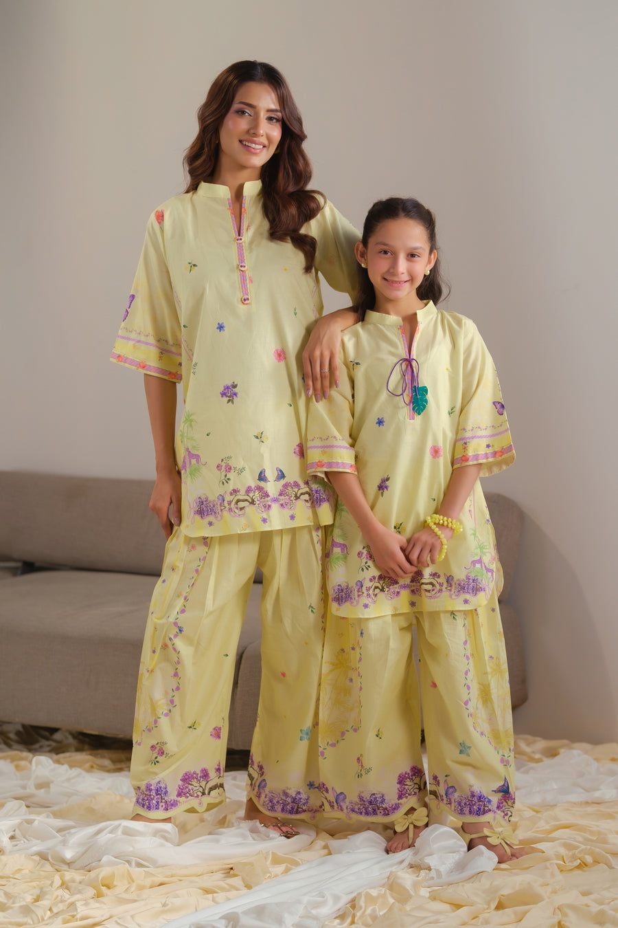 Yellow Radiance - 2pcs - Cotton/Lawn - 2pcs-ready-to-wear - Sprinkles Pakistan