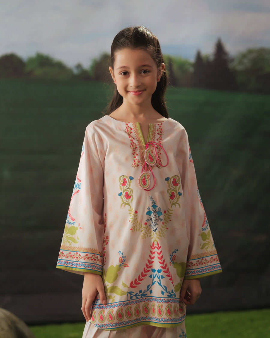 Spring Blush - 2pcs - Cotton/Lawn - 2pcs-ready-to-wear - Sprinkles Pakistan