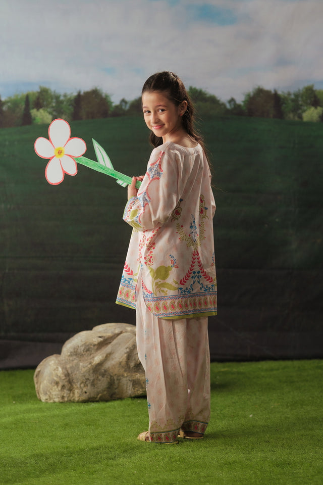 Spring Blush - 2pcs - Cotton/Lawn - 2pcs-ready-to-wear - Sprinkles Pakistan