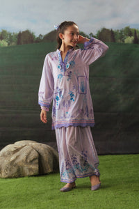 Orchid Whisper - 2pcs - Cotton/Lawn - 2pcs-ready-to-wear - Sprinkles Pakistan