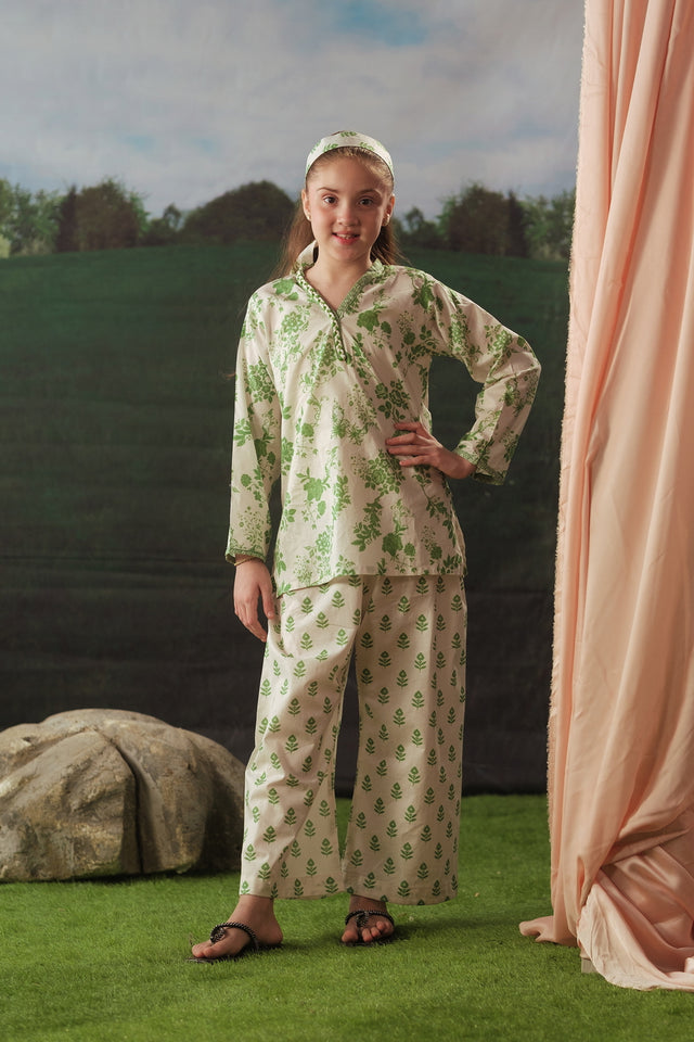 Playful Sprout - 2pcs - Cotton/Lawn - 2pcs-ready-to-wear - Sprinkles Pakistan