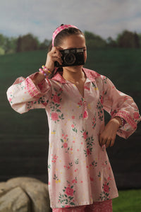 Pink Meadow - 2pcs - Cotton/Lawn - 2pcs-ready-to-wear - Sprinkles Pakistan