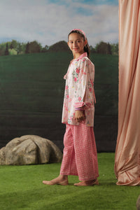 Pink Meadow - 2pcs - Cotton/Lawn - 2pcs-ready-to-wear - Sprinkles Pakistan