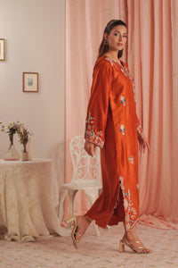 Scarlet  Rouge - 1pc - Embroidered - Suede Silk - Sprinkles Pakistan
