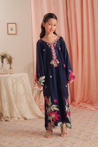 Deep Petal - 1pc - Embroidered - Suede Silk - Sprinkles Pakistan