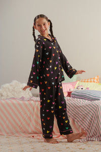 Dream Fireworks - 2pcs Night Suit - Viscose - Night Suit - Sprinkles Pakistan