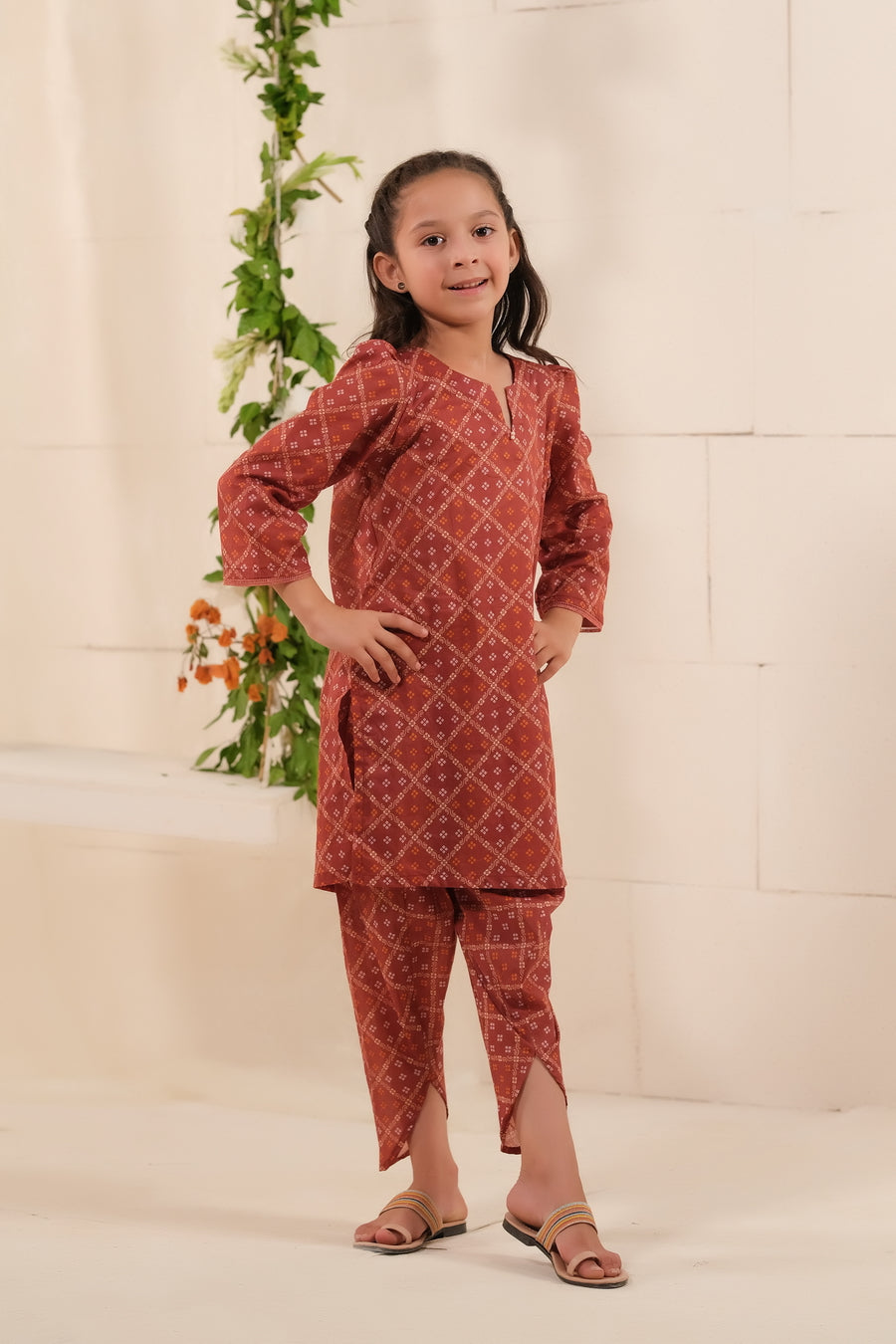 Sundrenched Elegance Lawn 2 Pcs Ready to Wear Set - Lawn - 2pcs-ready-to-wear, grand-sale, lawn - Sprinkles Pakistan