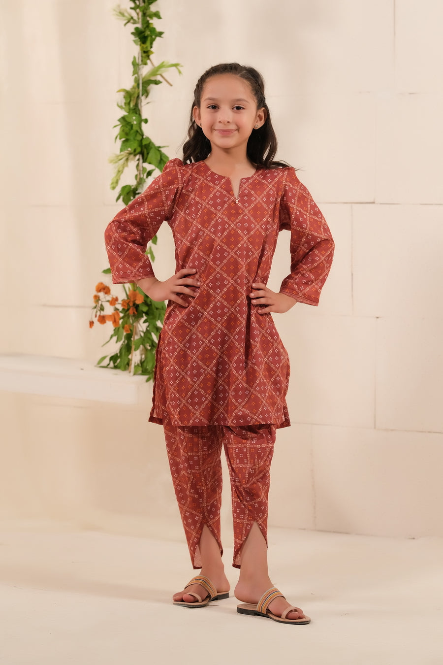 Sundrenched Elegance Lawn 2 Pcs Ready to Wear Set - Lawn - 2pcs-ready-to-wear, grand-sale, lawn - Sprinkles Pakistan