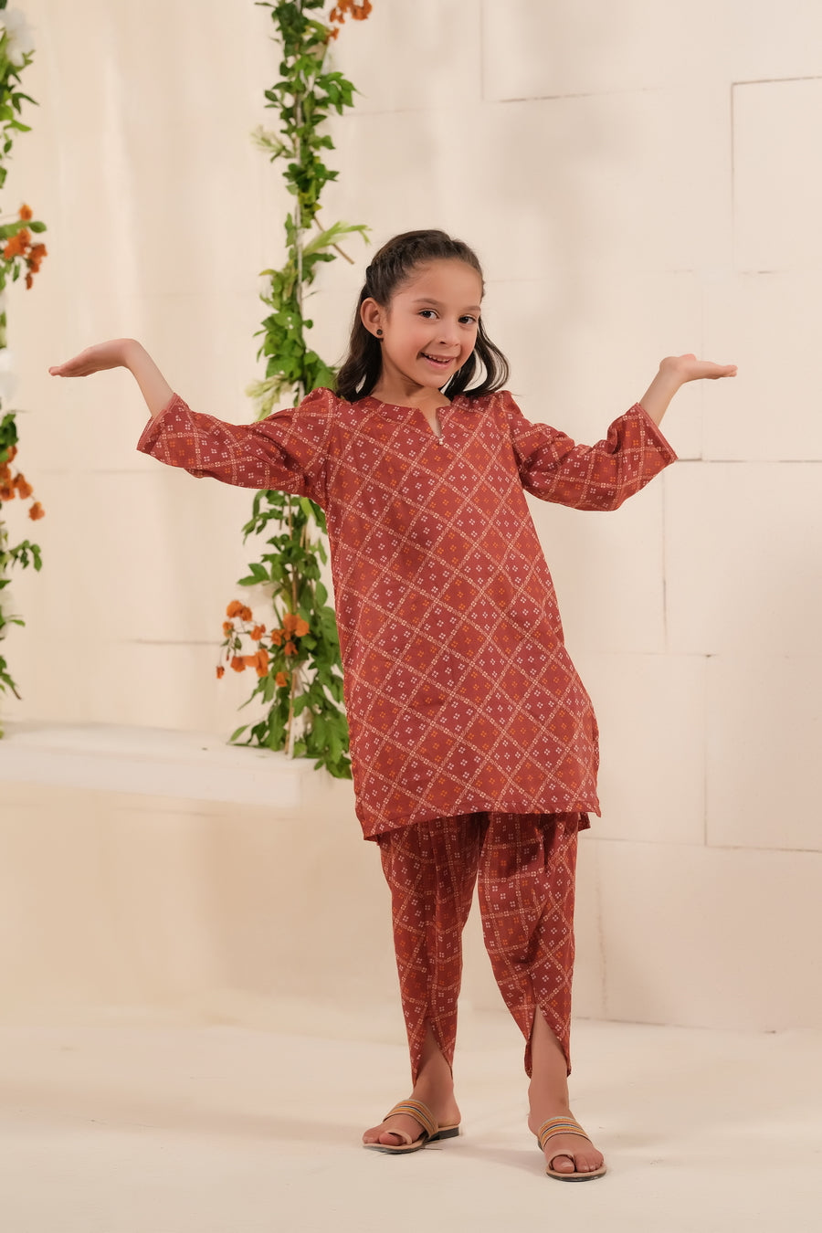 Sundrenched Elegance Lawn 2 Pcs Ready to Wear Set - Lawn - 2pcs-ready-to-wear, grand-sale, lawn - Sprinkles Pakistan