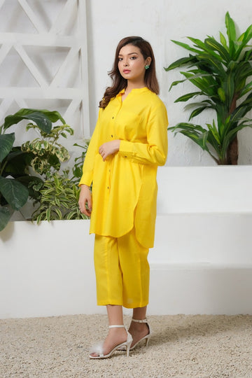 Yellow Mono CO-ORDS Set